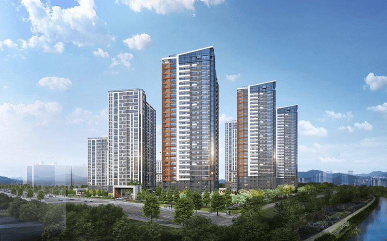 힐스테이트 자이 아산센텀 투시도