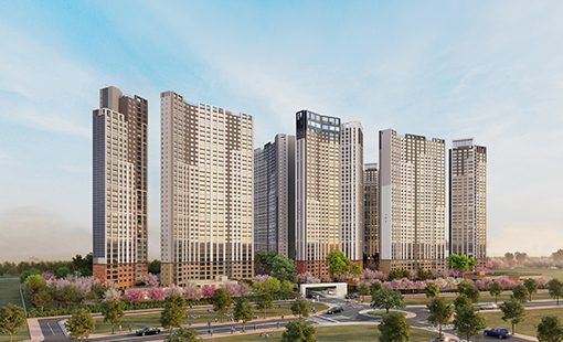 업성 푸르지오 레이크시티 투시도