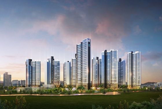 아산 한라비발디 스마트밸리 투시도